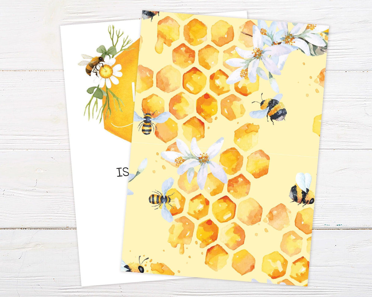 Our Little Honey Invitation - goprintplus