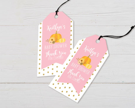 Our Little Pumpkin Favor Tags - goprintplus