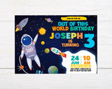 Outer Space Invitation - goprintplus