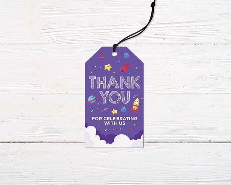 Outerspace Party Favor Tag - goprintplus
