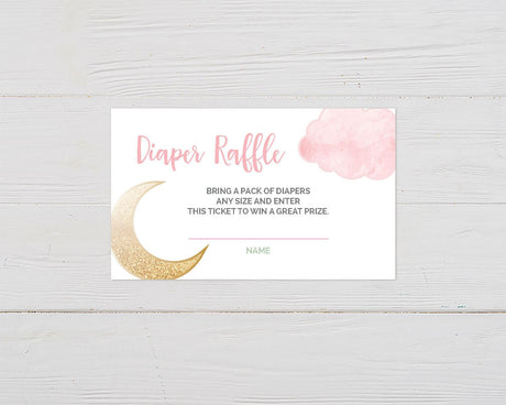 Over the Moon Diaper Raffle - goprintplus