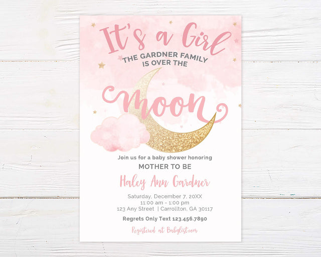 Over the Moon Shower - goprintplus