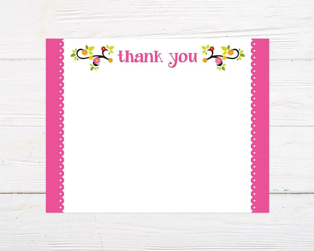 Owl Birthday Thank You Card - goprintplus