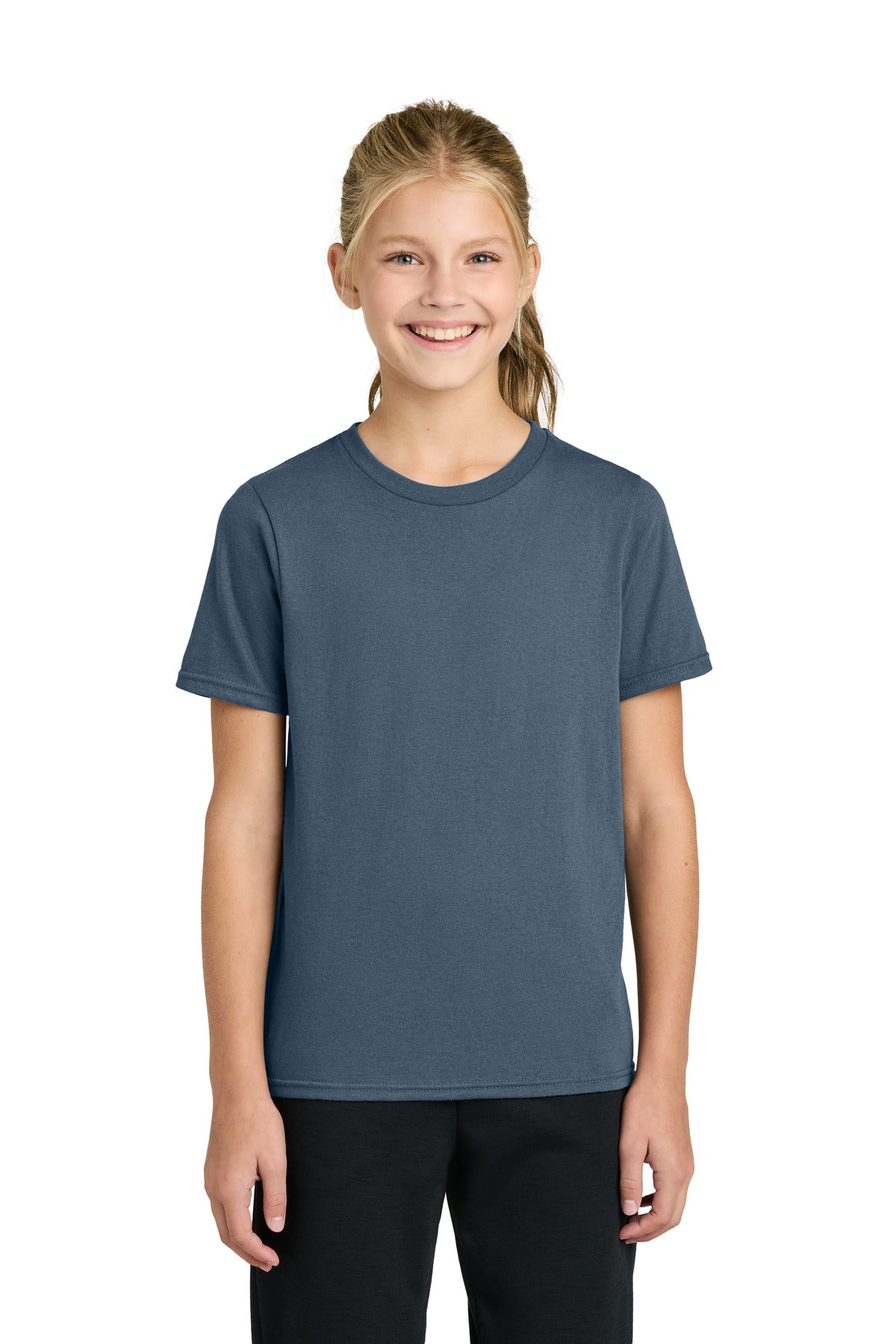 - Port & Co ®  Youth Easy Cotton Tee PC43Y -