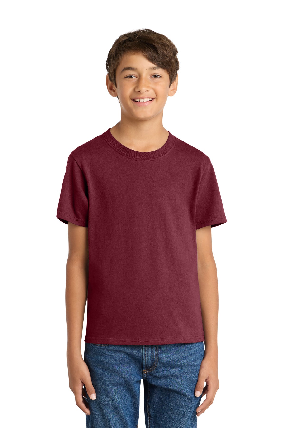 - Port & Co ®  Youth Core Cotton Tee. PC54Y -