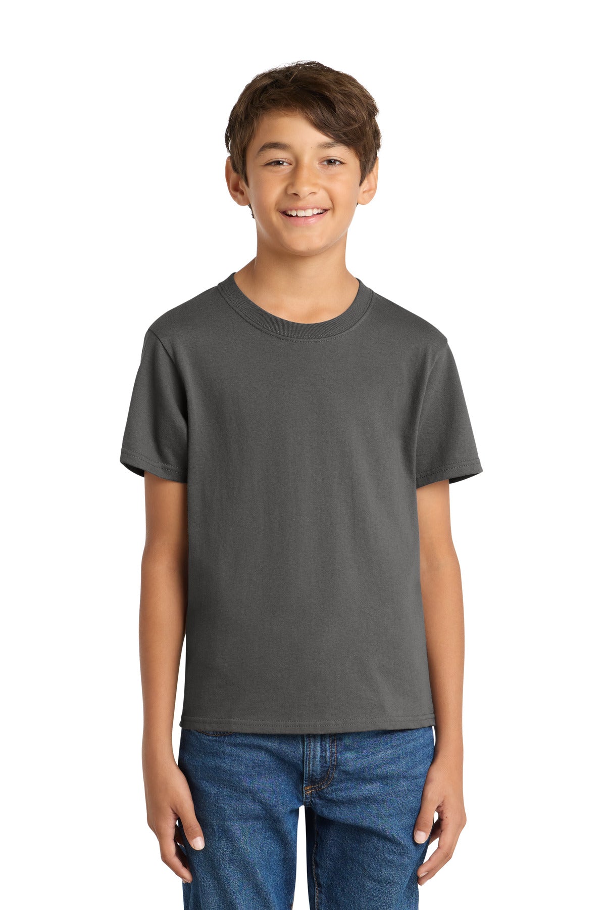 - Port & Co ®  Youth Core Cotton Tee. PC54Y -