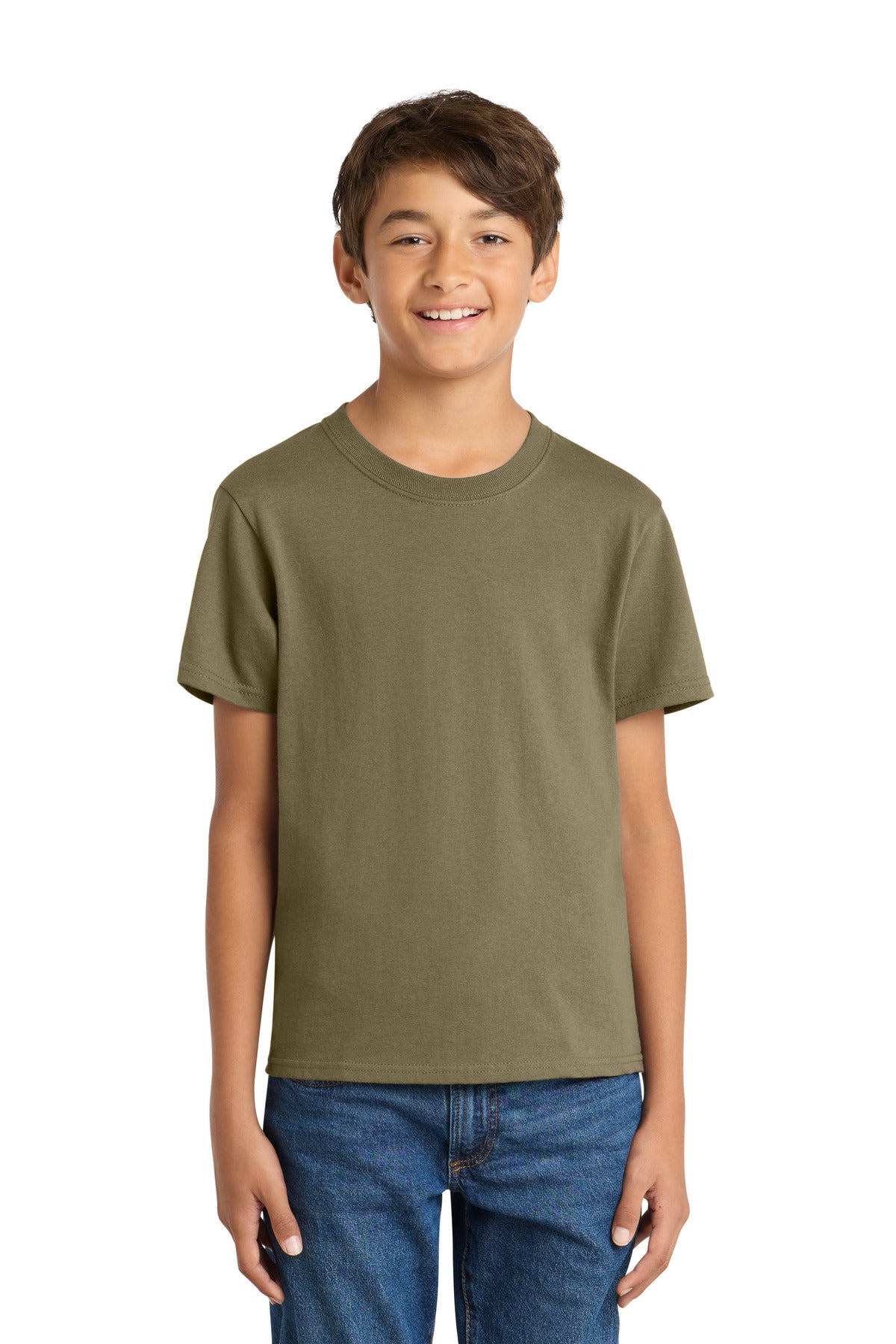 - Port & Co ®  Youth Core Cotton Tee. PC54Y -