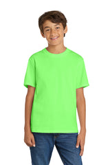 - Port & Co ®  Youth Core Cotton Tee. PC54Y -