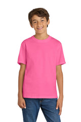 - Port & Co ®  Youth Core Cotton Tee. PC54Y -