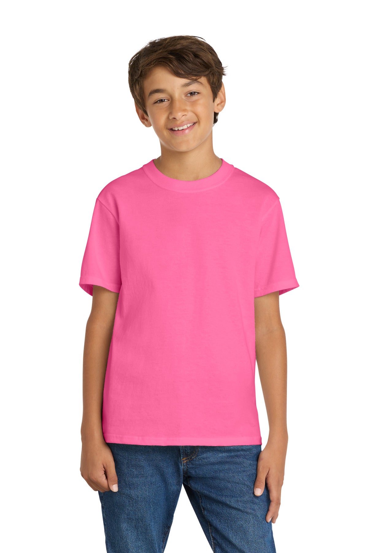 - Port & Co ®  Youth Core Cotton Tee. PC54Y -