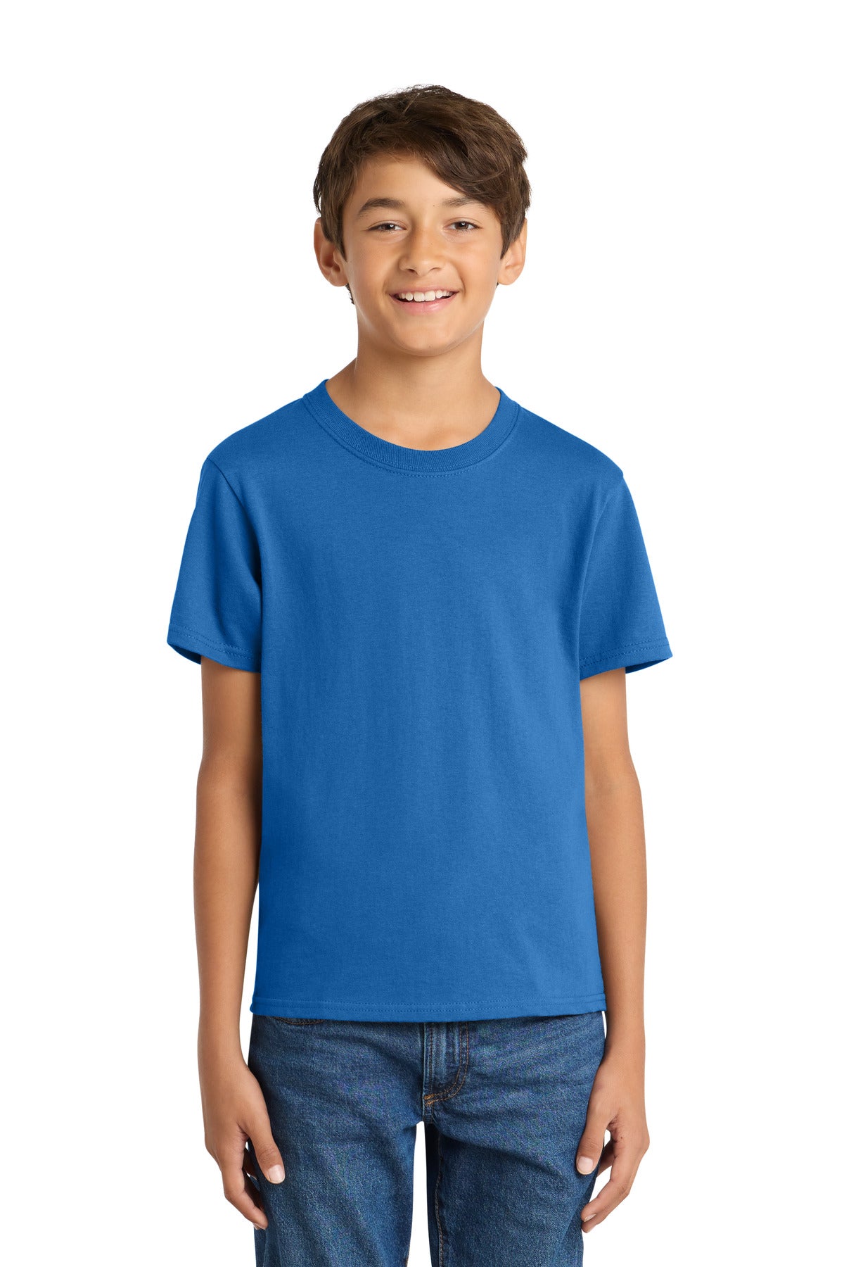 - Port & Co ®  Youth Core Cotton Tee. PC54Y -
