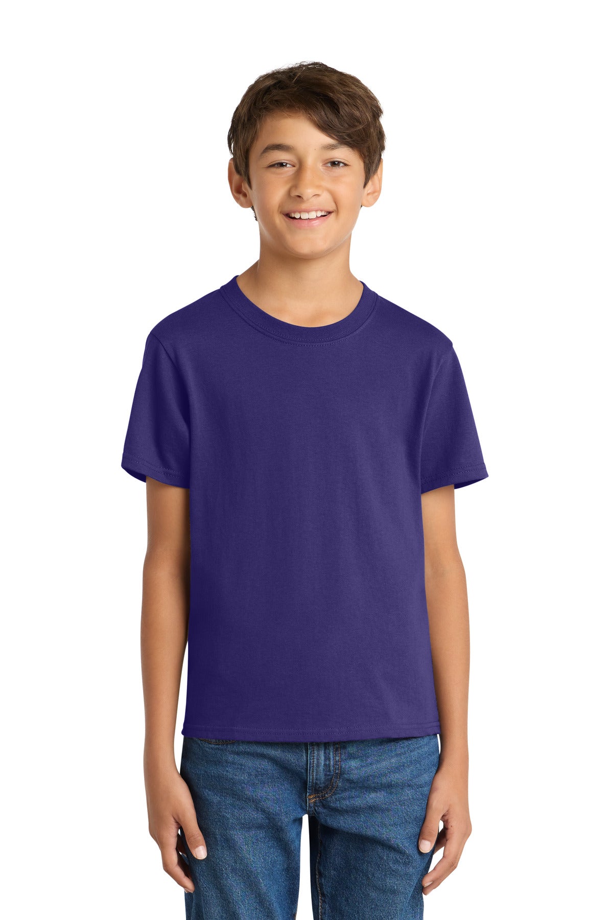 - Port & Co ®  Youth Core Cotton Tee. PC54Y -