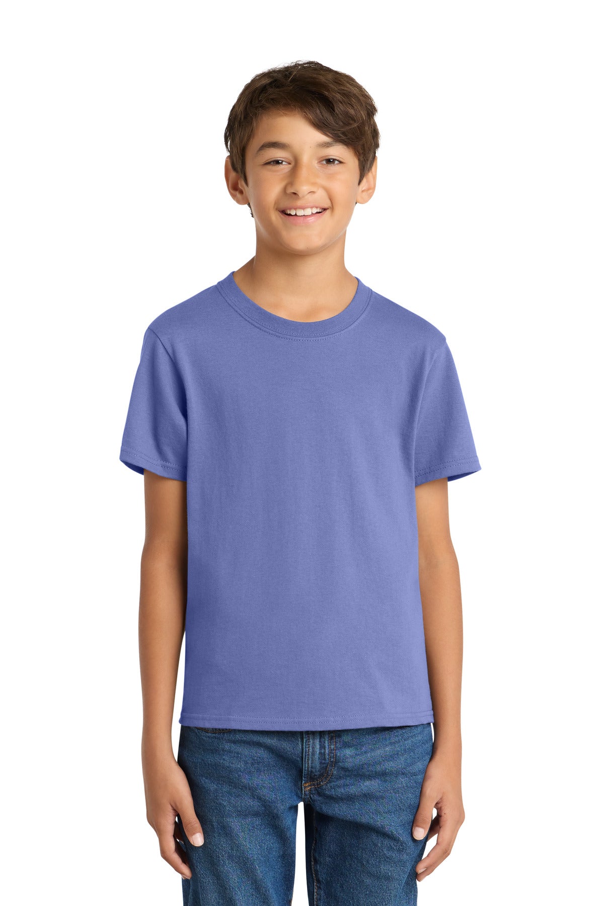 - Port & Co ®  Youth Core Cotton Tee. PC54Y -