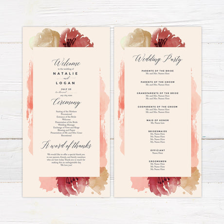 Painterly Impressionist Invitations - goprintplus