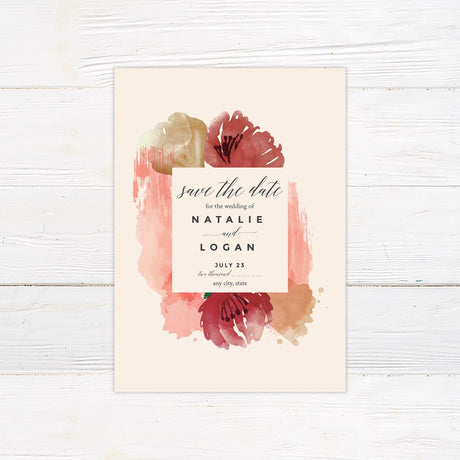 Painterly Impressionist Invitations - goprintplus