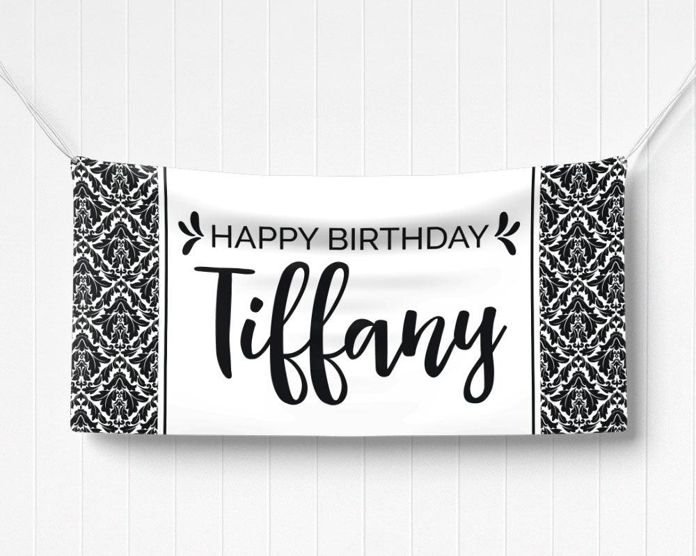 Paisley Birthday Banner - goprintplus