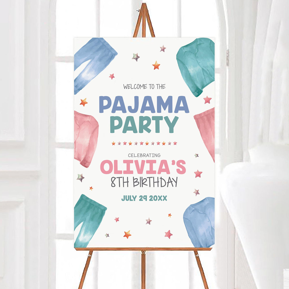 Pajama Party Invitation