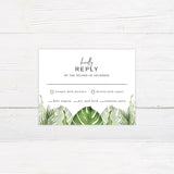 Palm Leaves Invitations - goprintplus