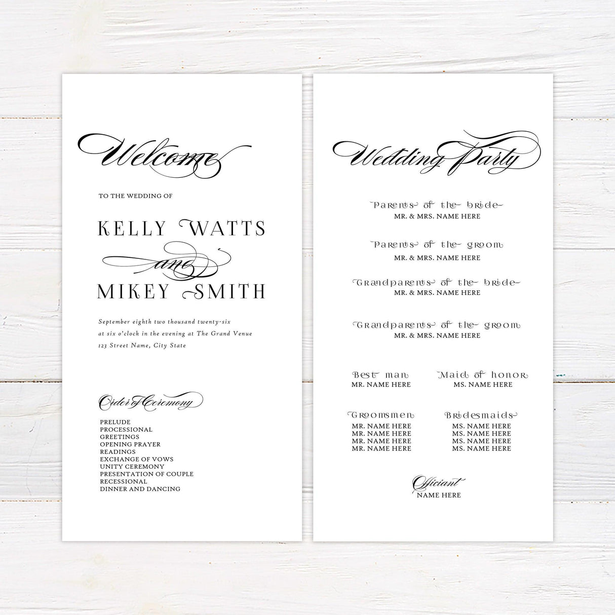 Paragraph Style Invitations - goprintplus