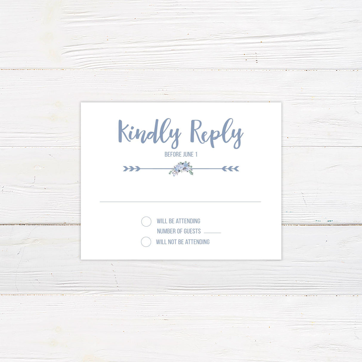 Pastel Blue Invitations - goprintplus