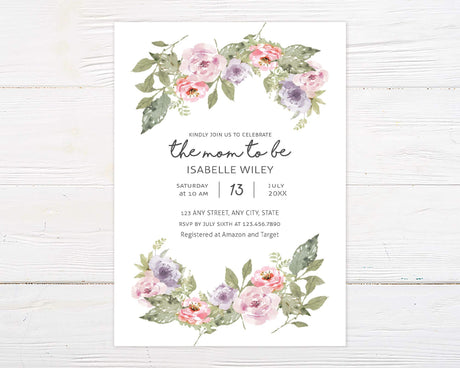 Pastel Floral Arch Shower - goprintplus