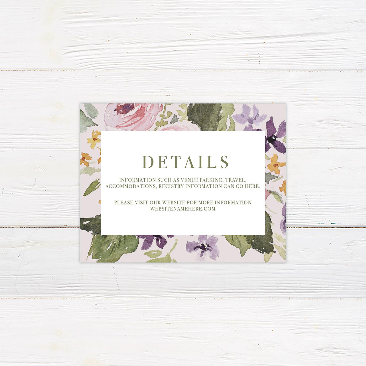 Pastel Flower Invitations - goprintplus