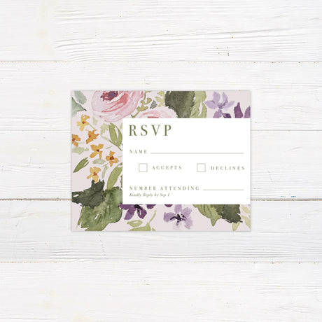 Pastel Flower Invitations - goprintplus