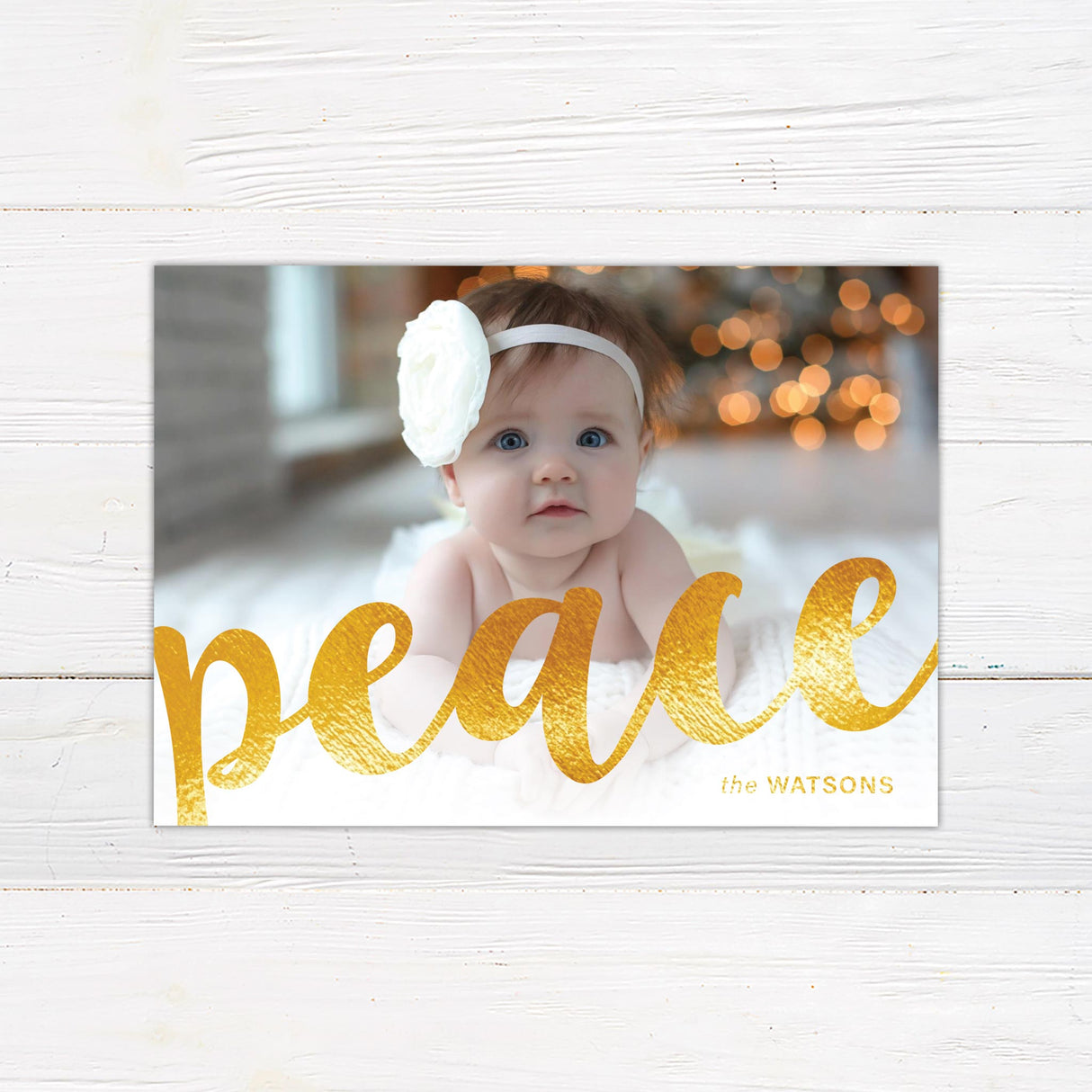 Peace Christmas Card