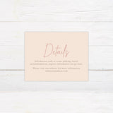 Peach Daisy Invitations - goprintplus