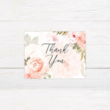 Peony Dream Thank You Card - goprintplus