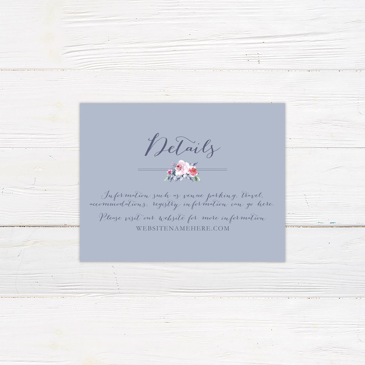 Periwinkle Details Cards - goprintplus