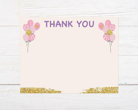 Photo Collage Party Thank You Card - goprintplus