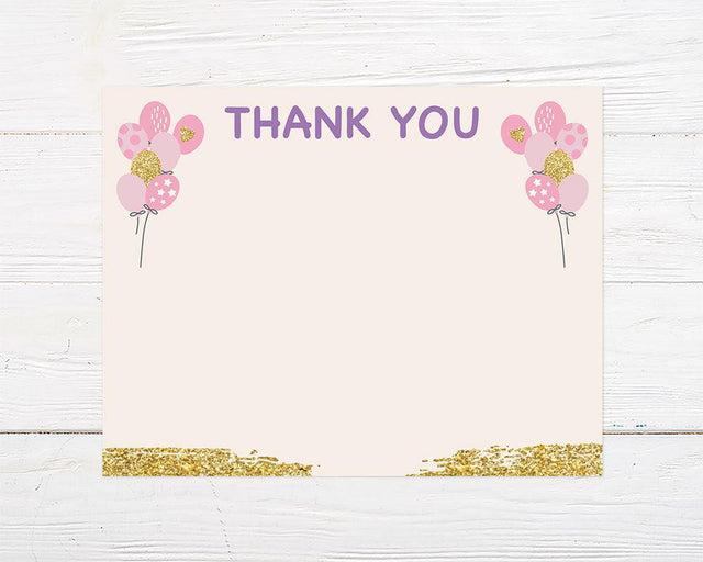 Photo Collage Party Thank You Card - goprintplus