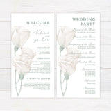 Picked White Roses Invitations - goprintplus