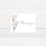 Picked White Roses Invitations - goprintplus