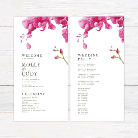 Pink Blossom Invitations - goprintplus