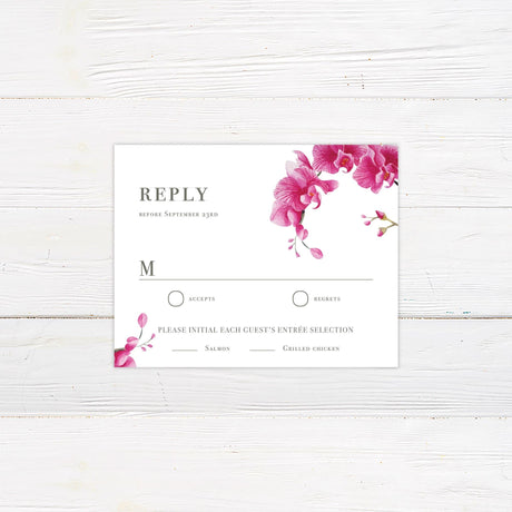 Pink Blossom Invitations - goprintplus