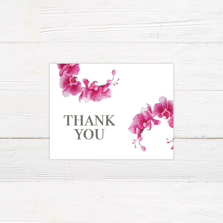 Pink Blossom Thank You Card - goprintplus