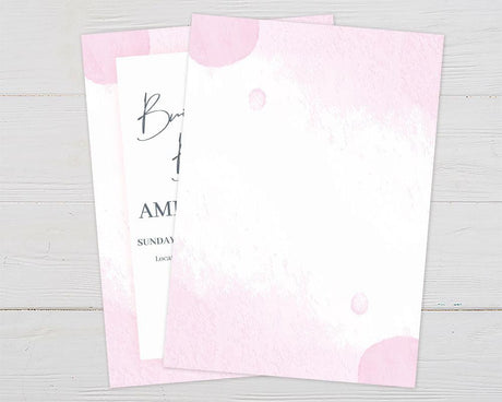 Pink Border Invitation - goprintplus