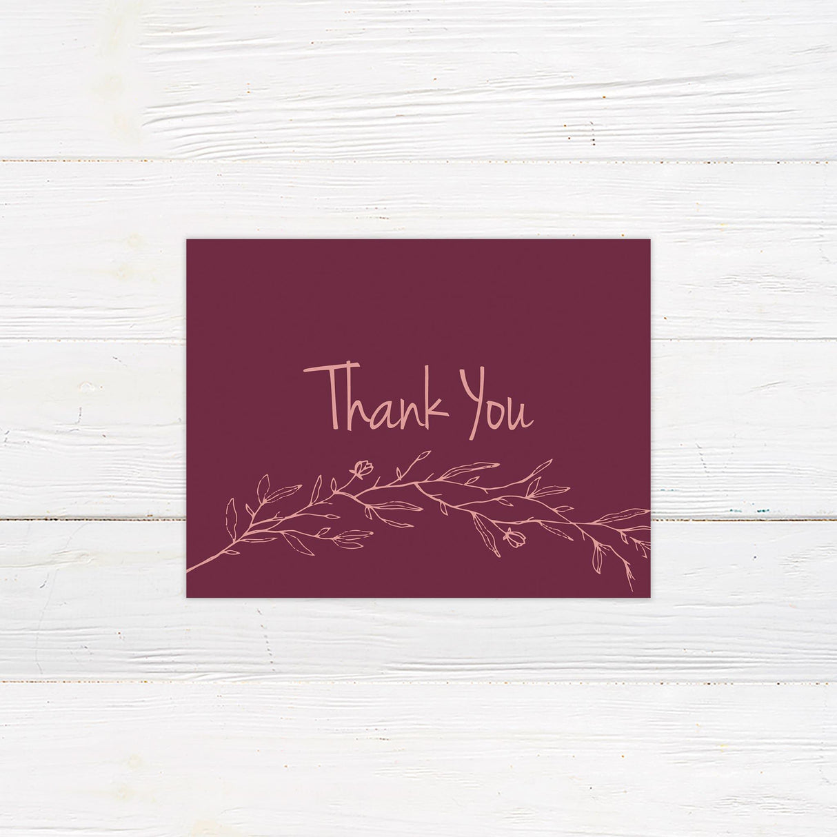 Pink Branch Invitations - goprintplus