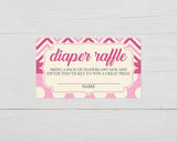 Pink Chevron and Dots Invitation - goprintplus