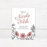 Pink Daisy Invitations - goprintplus