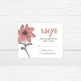 Pink Daisy Invitations - goprintplus