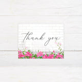 Pink Floral Arch Invitations - goprintplus