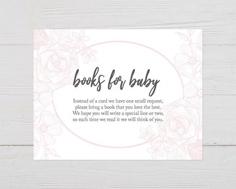 Pink Floral Books For Baby - goprintplus