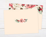 Pink Floral Brunch Invitation - goprintplus