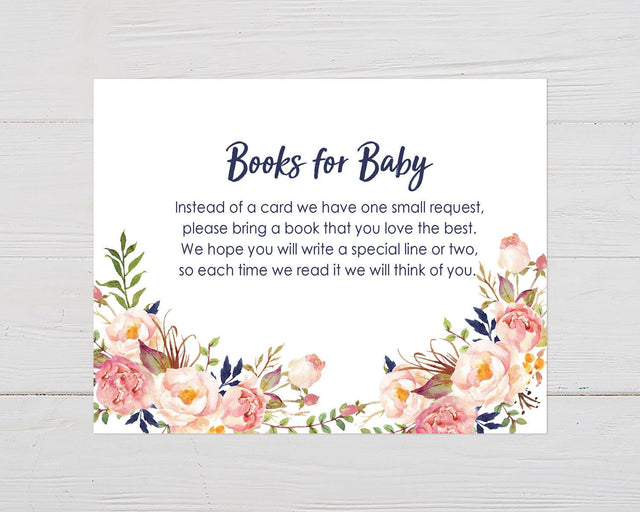 Pink Flowers Books For Baby - goprintplus