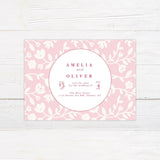 Pink Garden Invitation - goprintplus