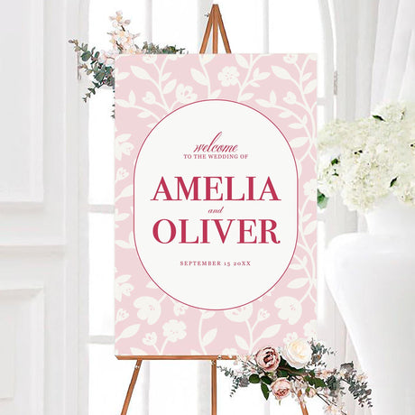 Pink Garden Sign - goprintplus