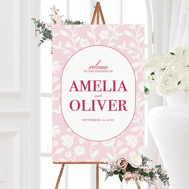 Pink Garden Sign - goprintplus